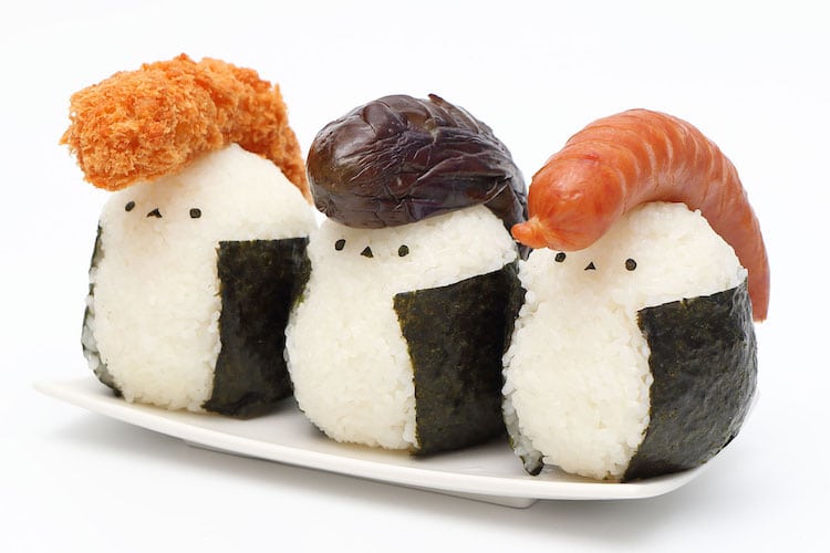 Japanese Rice Balls Shaped Like Anime Delinquents