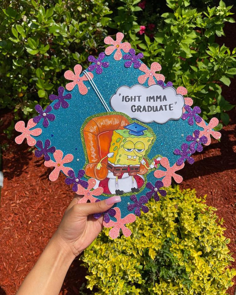 Spongebob Graduation Cap
