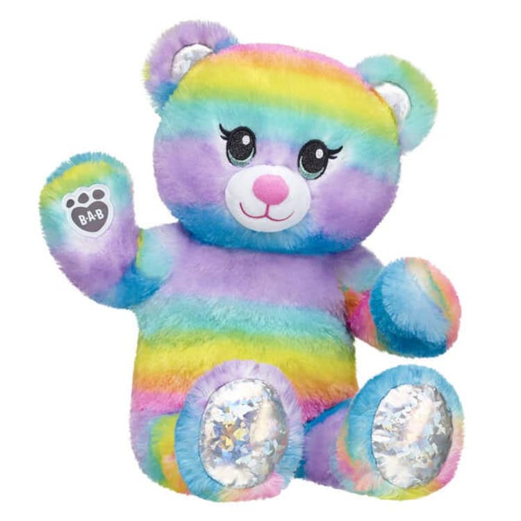Rainbow Sparkle Bear from Build-a-Bear