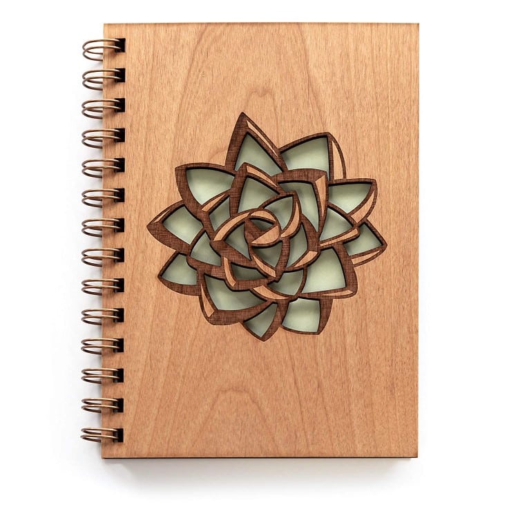 Wood Cover Notebook