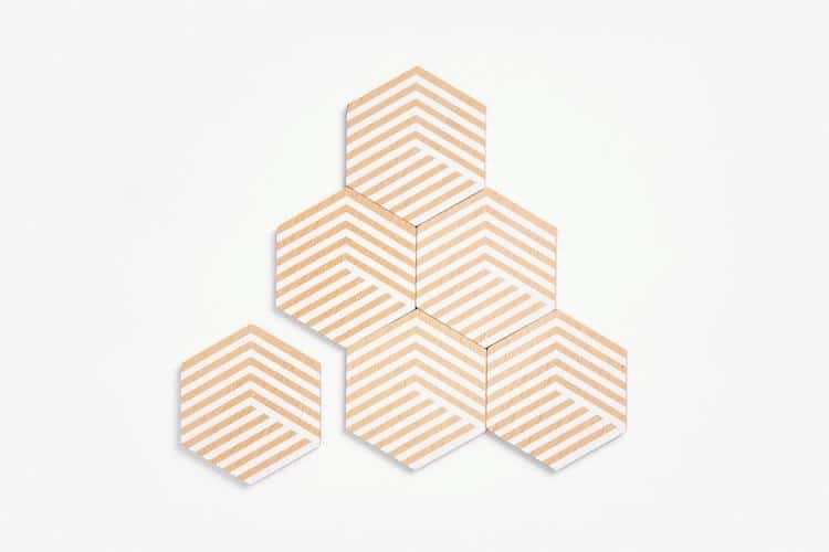 Optic Table Tiles par Bower Studios