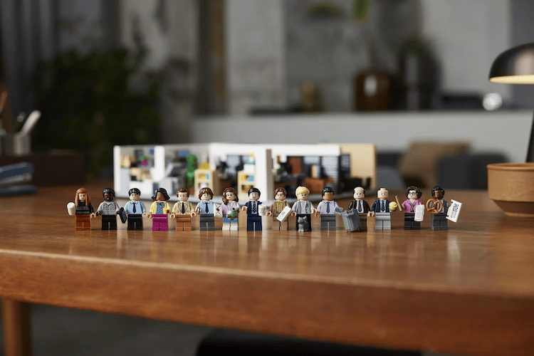 The Office Lego set mini-figures